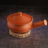 Premium Unglazed Clay Pot for Cooking | Earthen Kadhai | Kerela Handi | Clay Handi for Serving with Lid, 2.8L | Includes Free Palm Leaf Stand and Ash for Cleaning Swadeshi Blessings